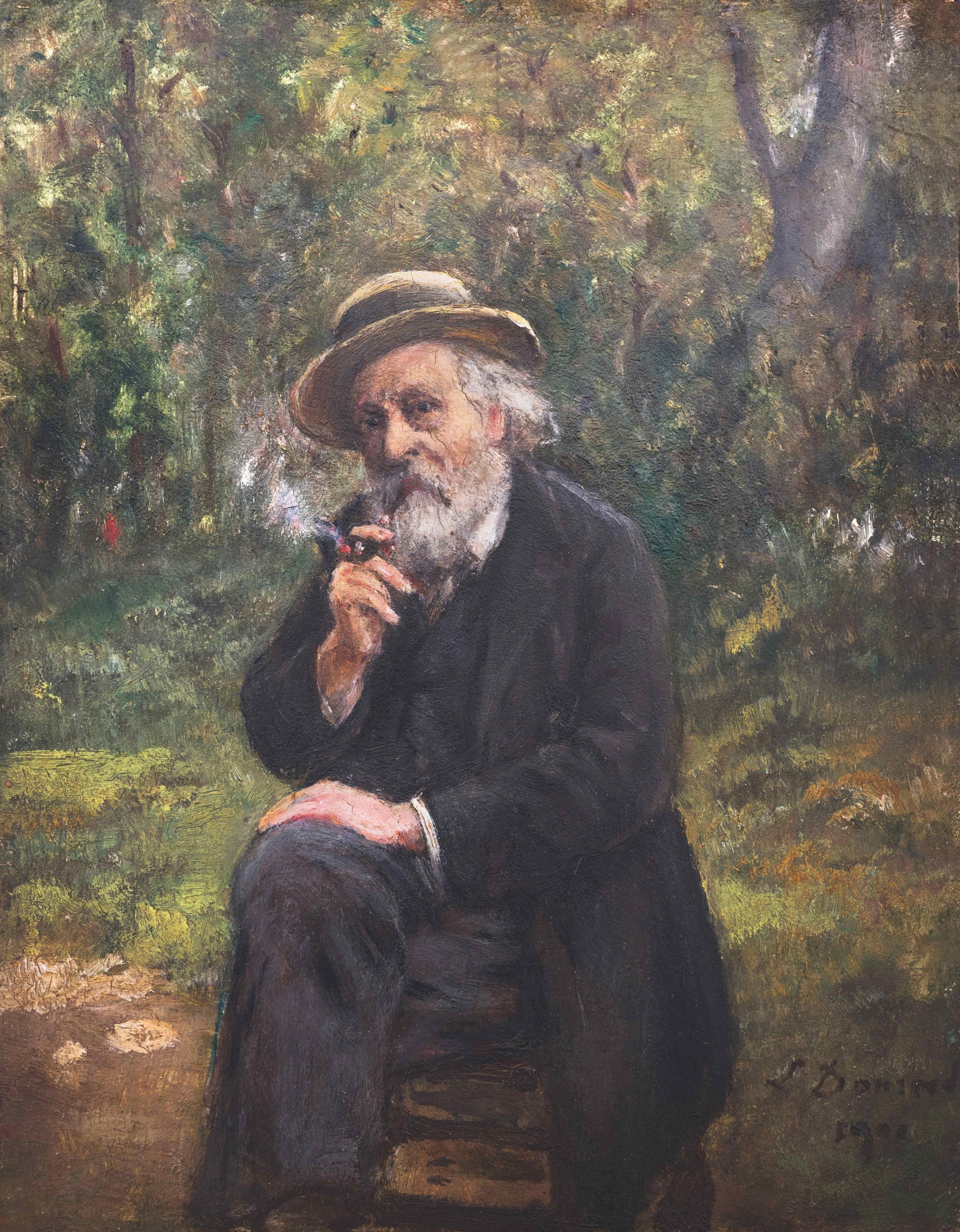 Léon Dansaert self-portrait
