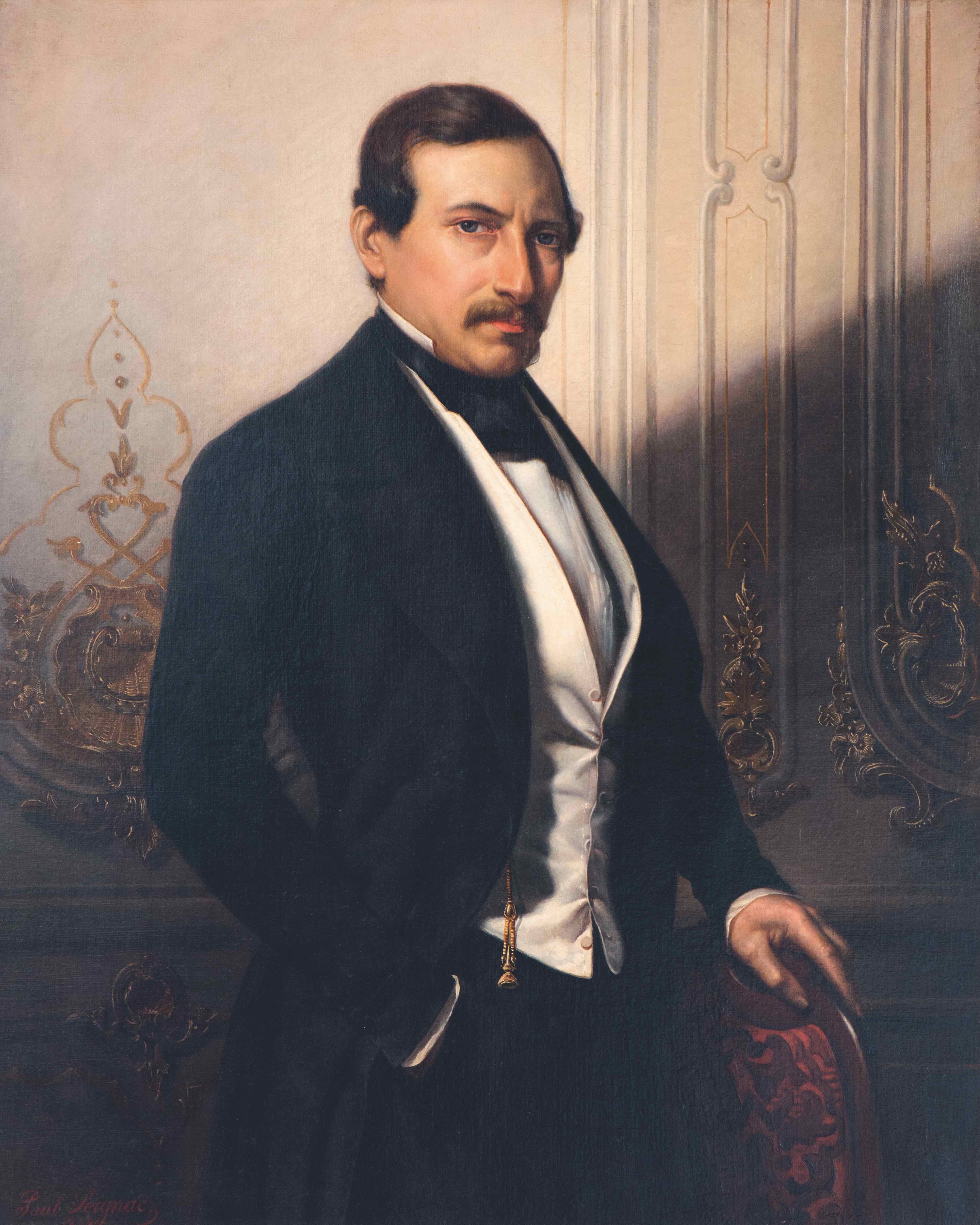 Paul Seignac_portrait of Henri Seignac