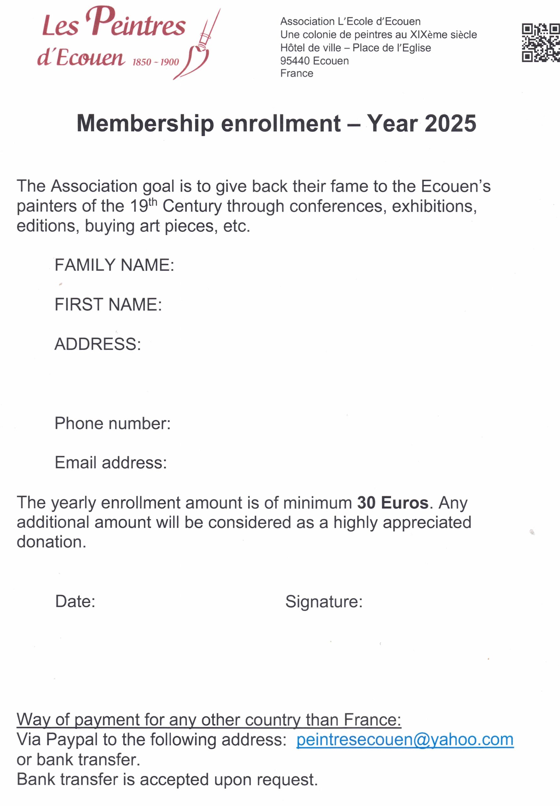 Enrollment 2025 Enrollment 2025